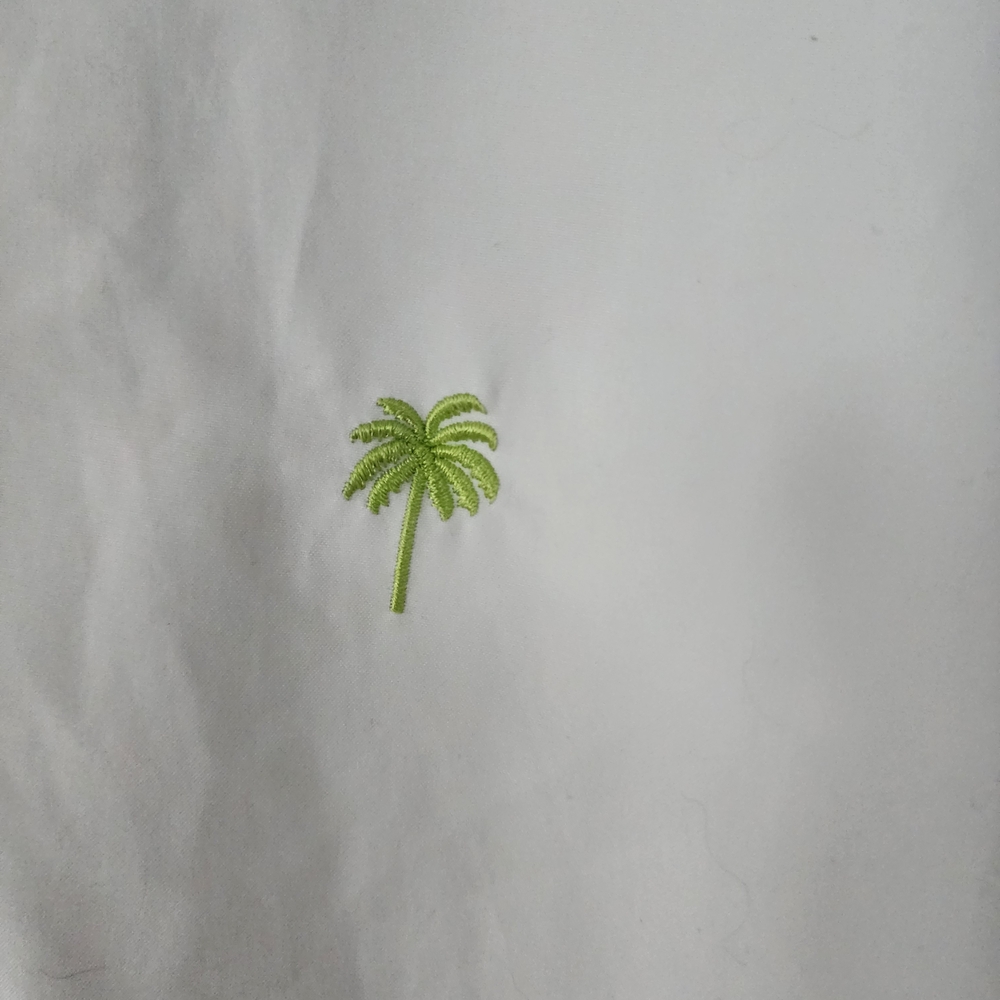 Lilly Pulitzer White Ladies Jacket with Green Logo - Picture 4 of 4